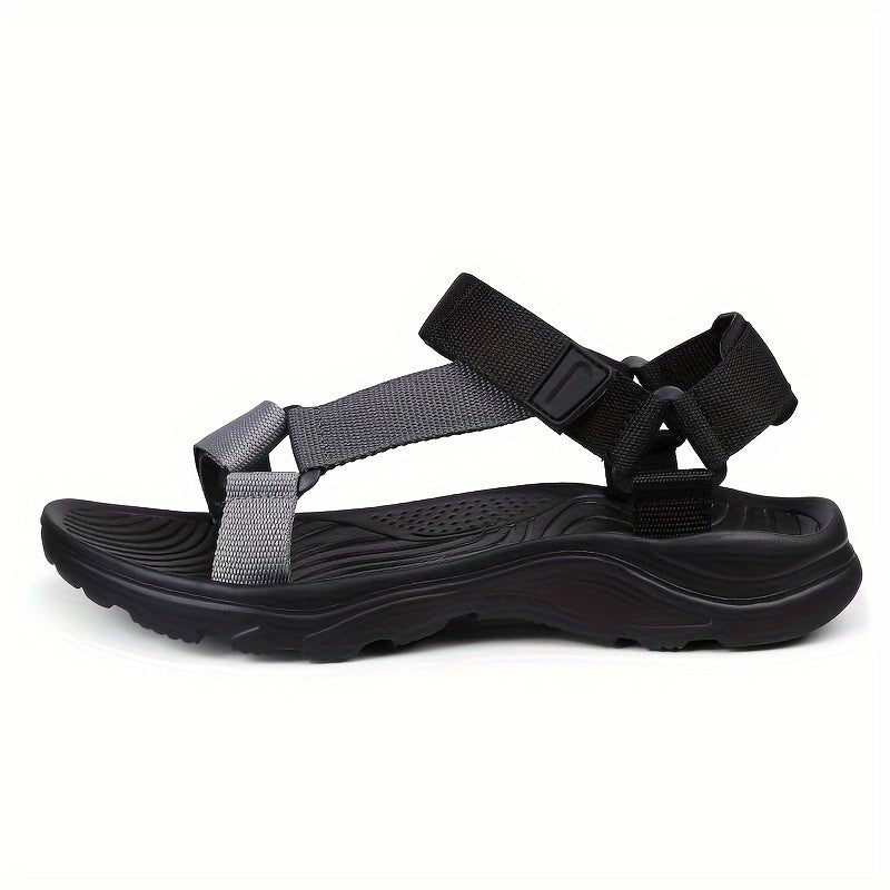 Herren Outdoor-Sandalen – Leicht, Atmungsaktiv, Klettverschluss, Bequem Strand & Freizeit