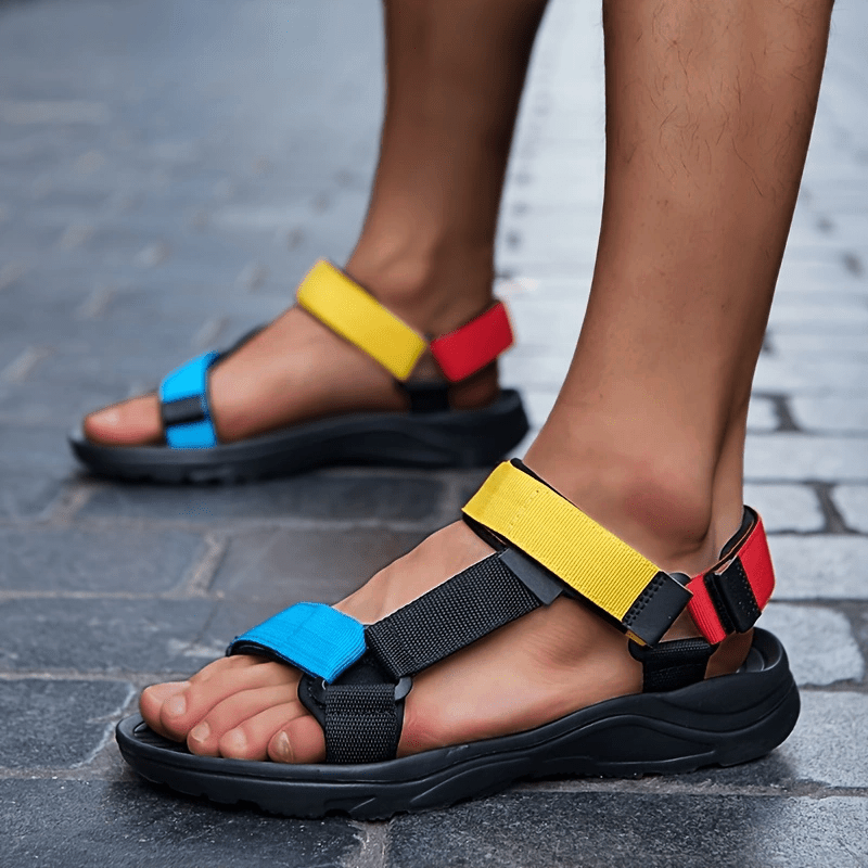 Herren Zehensandalen – Rutschfeste, bequeme Strandschuhe für den Sommer, atmungsaktive