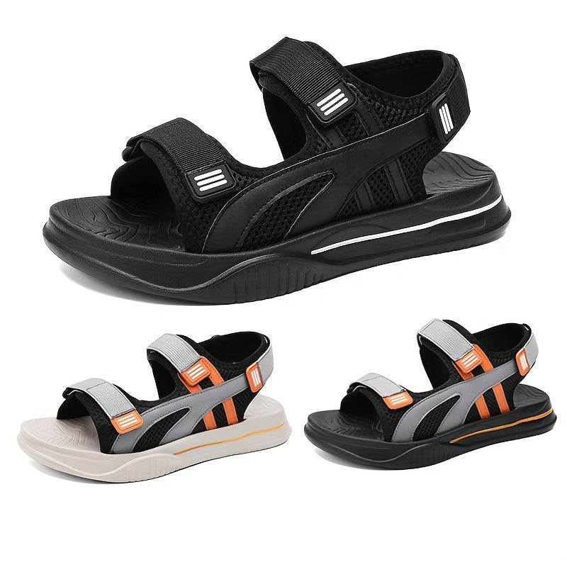 Herren-Sommersandalen – Bequeme Sandalen mit Verstellbaren Riemen & Weichen