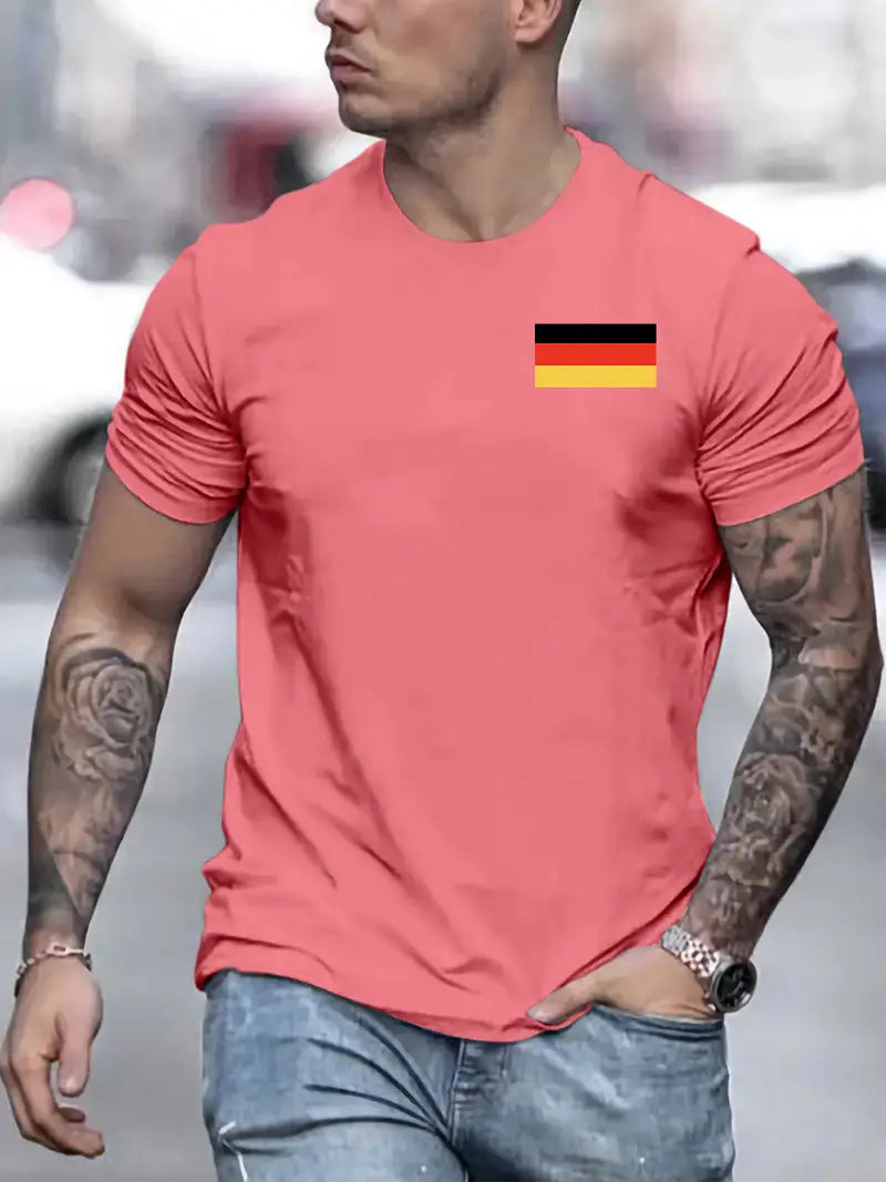 Bequemes und vielseitiges deutsches Grafik-T-Shirt