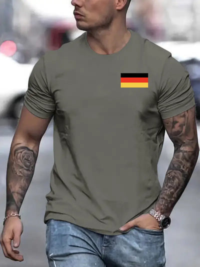 Bequemes und vielseitiges deutsches Grafik-T-Shirt