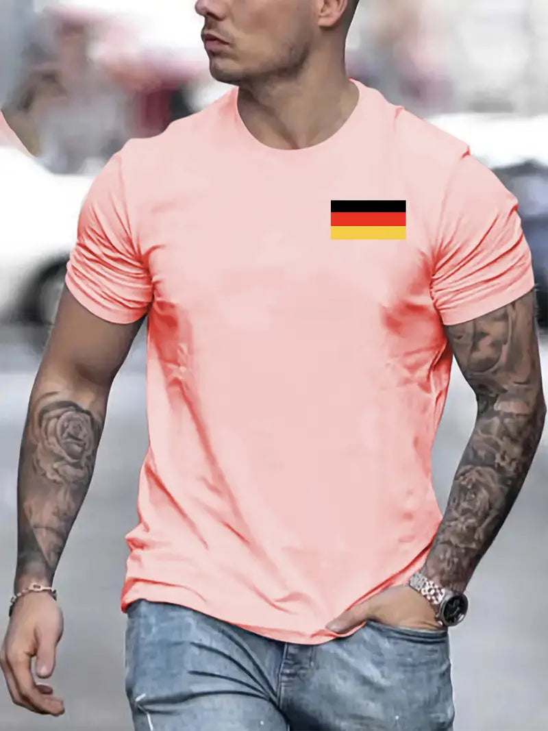 Bequemes und vielseitiges deutsches Grafik-T-Shirt