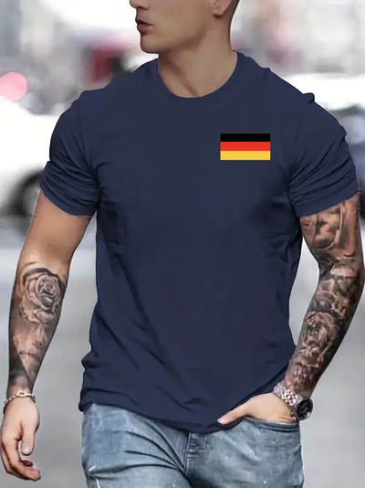 Bequemes und vielseitiges deutsches Grafik-T-Shirt