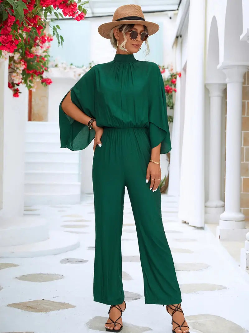 Stylischer Long Length Jumpsuit mit hoher Taille