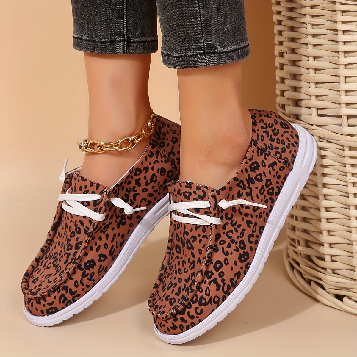 Damen Loafers – Stilvolle Sommer-Schuhe mit Schnürung & Print