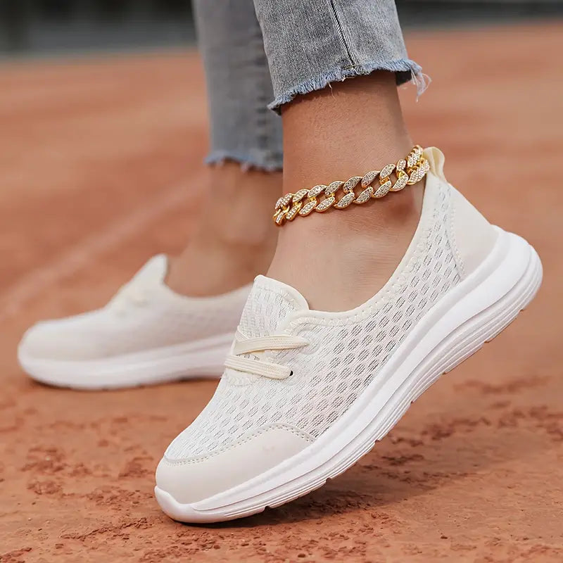 Weiche Sohle Leichte Mesh Slip-On Sneakers