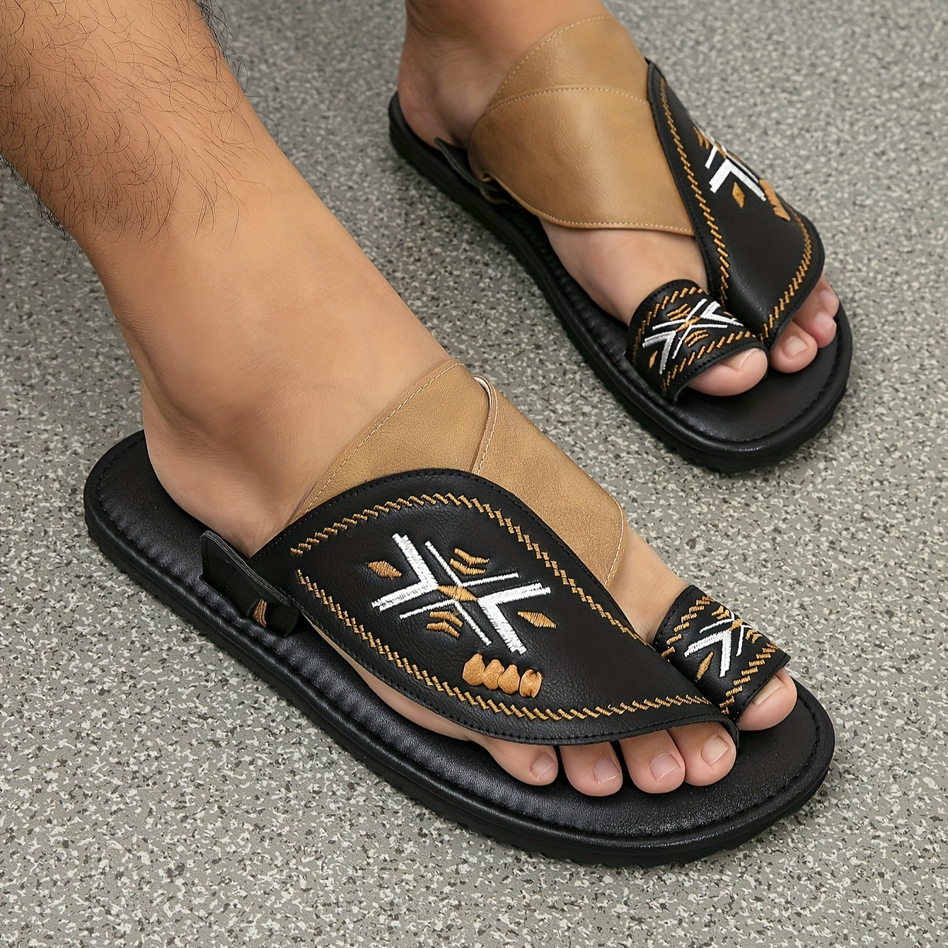 Sommer Slide-Sandalen für Herren – Lässige, atmungsaktive & rutschfeste Outdoor