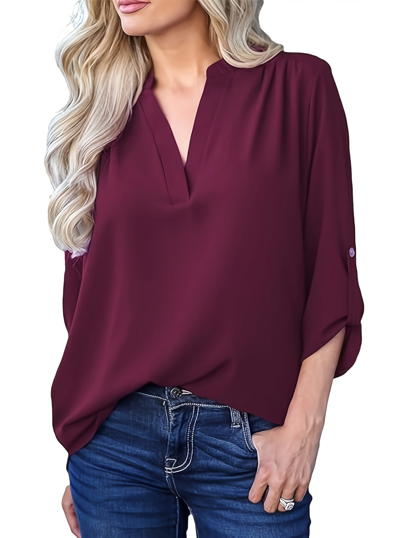 Damen Sommer Leinenbluse – Leicht, Bequem & Stilvoll Casual Elegant Modisch