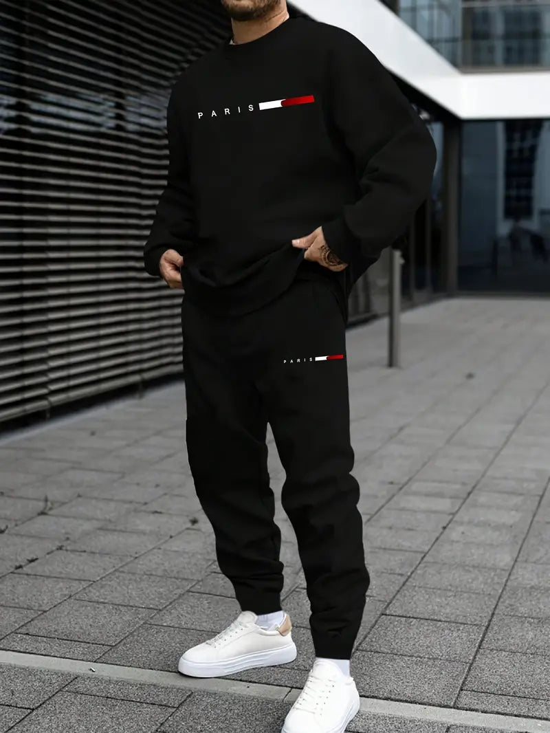 Locker geschnittenes Freizeit Sweatshirt Set Chill Flex