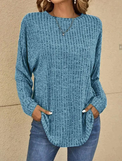 Amara - Entspannter Pullover mit Textur