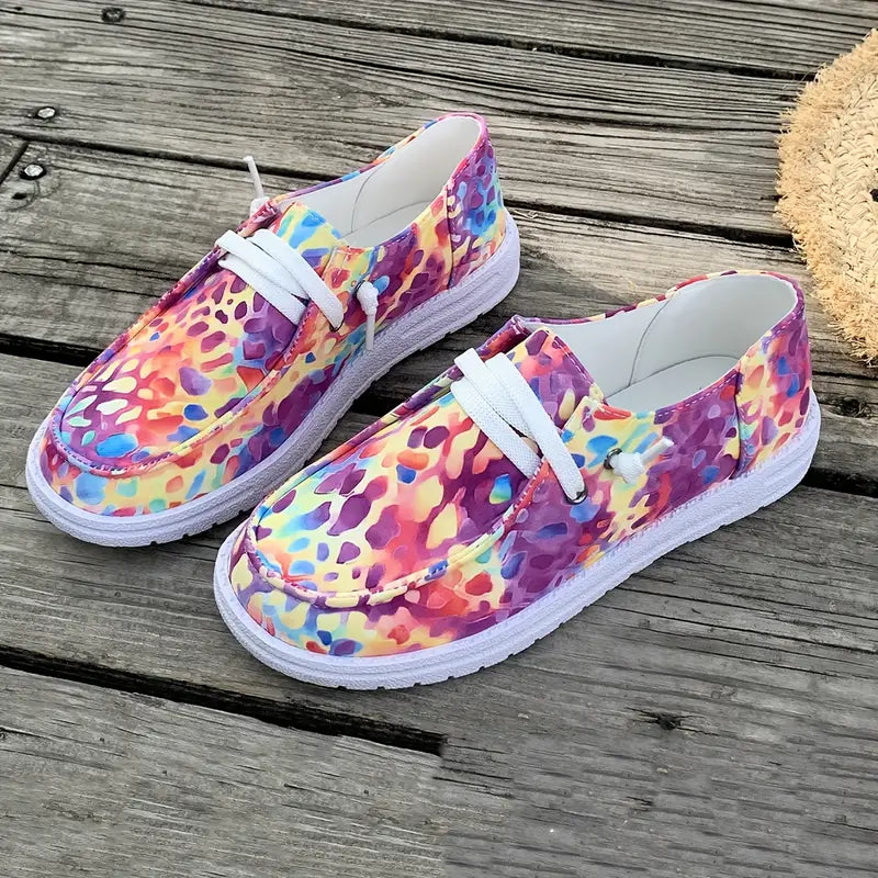 Bunte Print-Sneakers für Frauen