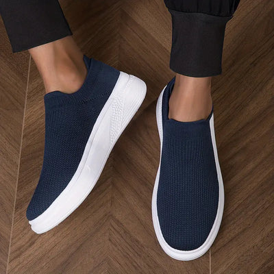 Einfach atmungsaktive Slip-On Freizeitschuhe