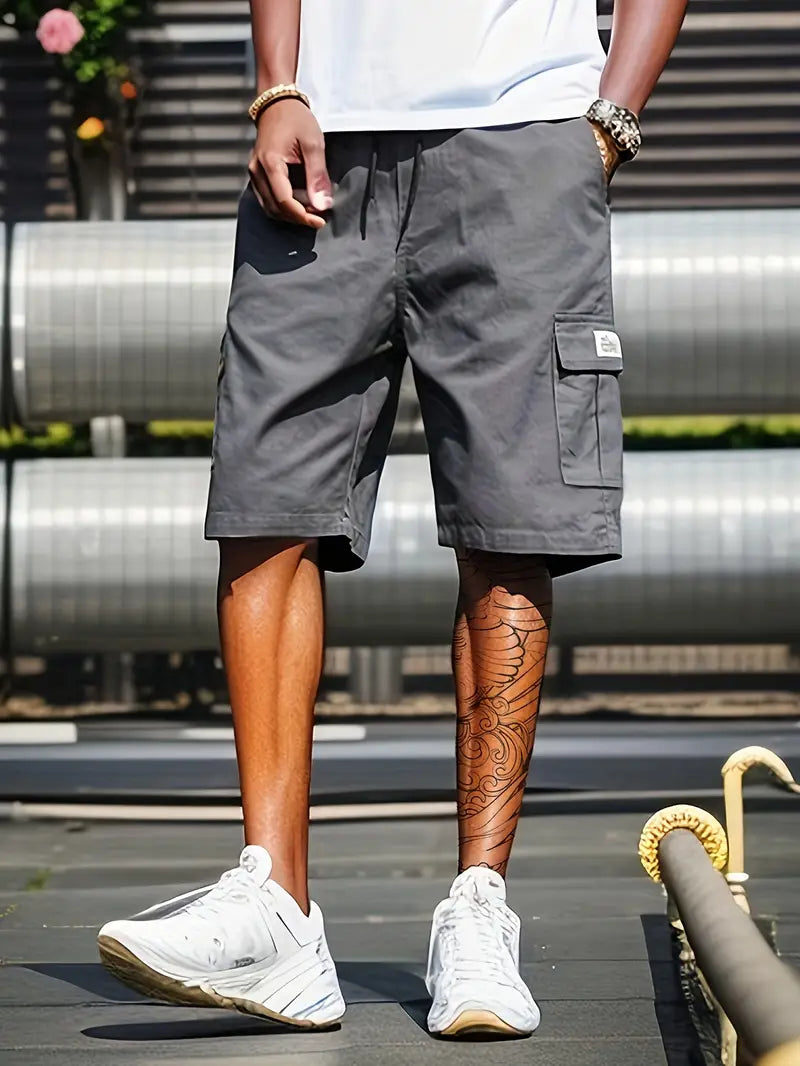 Lässige Bermudashorts mit mehreren Taschen