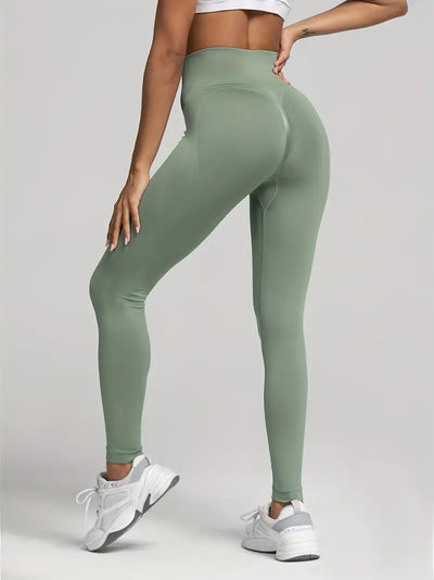 Vivian - Nahtlose Yoga-Sport-Leggings mit hoher Taille