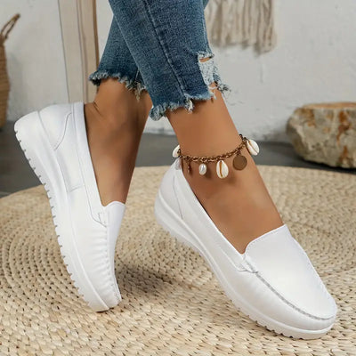 Trendig Weiche Sohle Plattform Slip-On Gehen Schuhe