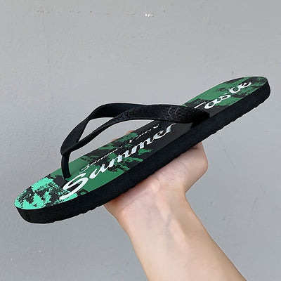 Damen Leichtes Lässiges Sommer Sandalen – Stylisch, Graffiti-Design & Bequem