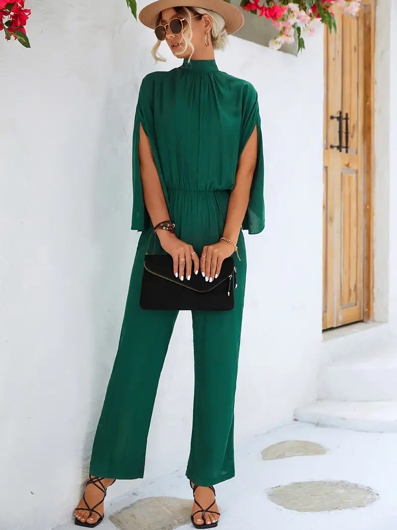 Stylischer Long Length Jumpsuit mit hoher Taille