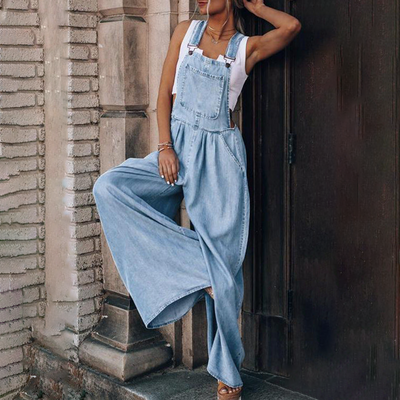 Selena - Denim Jumpsuit