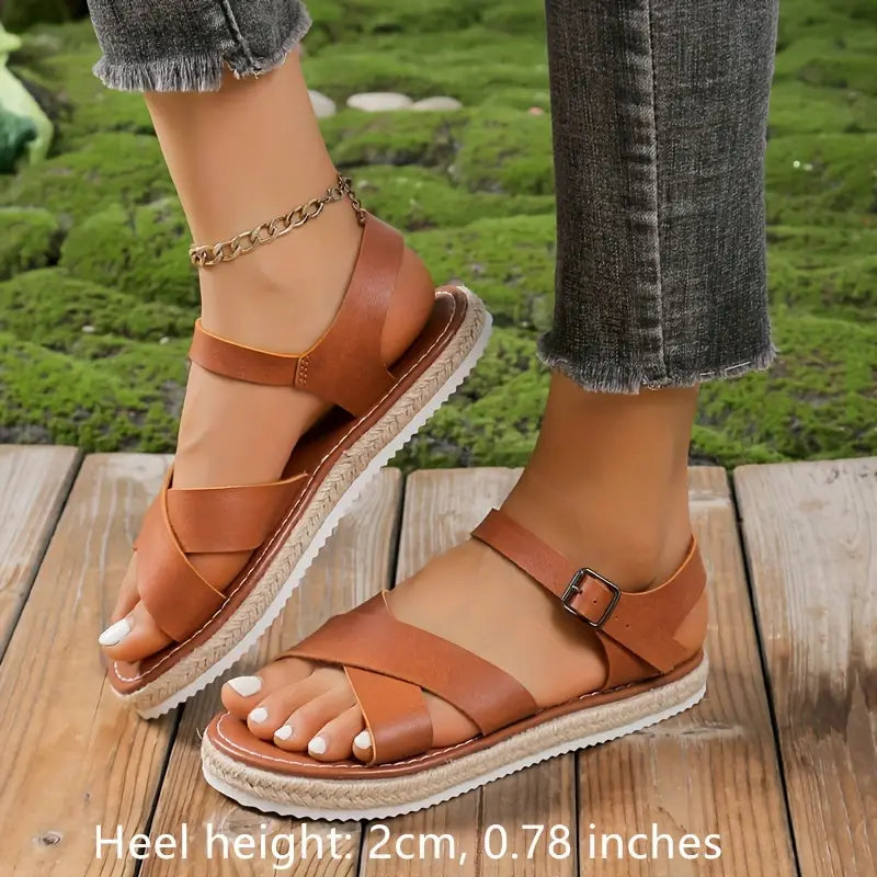 Espadrille-Sandalen für Frauen