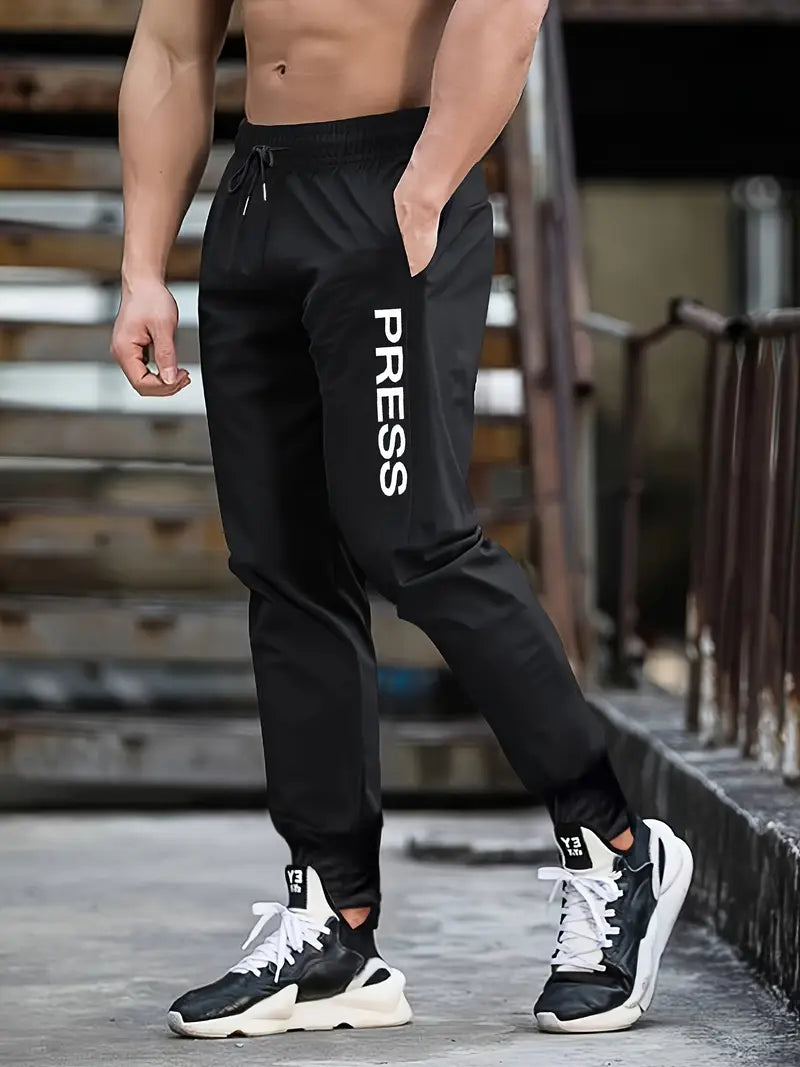 Casual Jogginghosen mit Cuffs für Sport, Fitness Außenbereich