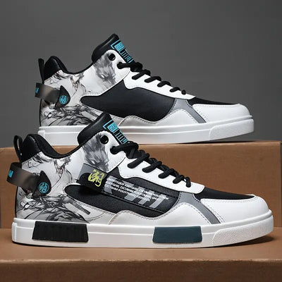 Klassische High-Top Skateboard Turnschuhe für Herren