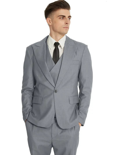 Eleganter Slim Fit Anzug 3-teilig