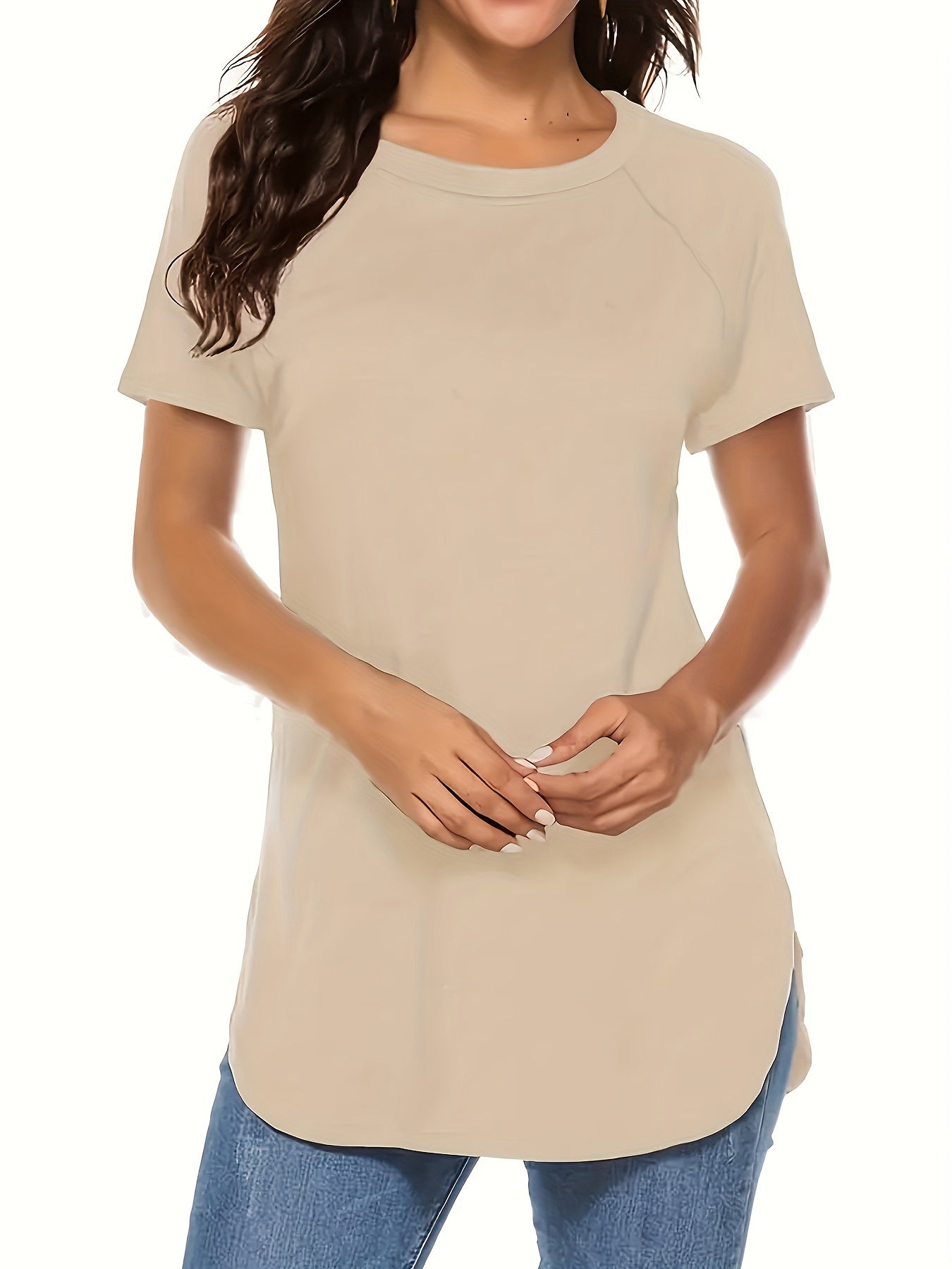 Damen Sommer Leinen T-Shirt – Leicht, Bequem & Stilvoll Elegant