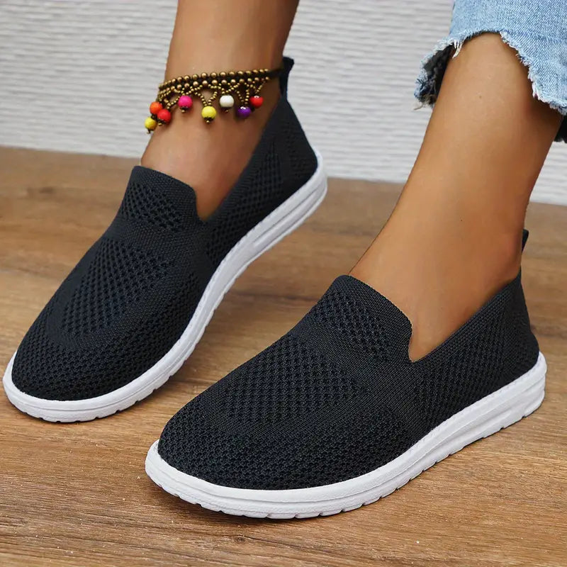 Atmungsaktive Mesh Turnschuhe Lässig Slip-On