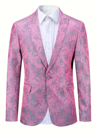 Jacquard-Blazer Eleganter Anzug