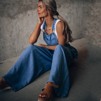 Selena - Denim Jumpsuit