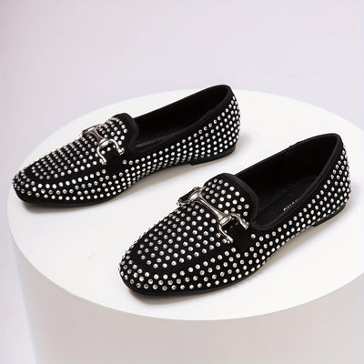 Damen Slip-On Loafers – Glitzernd, Leicht & Bequem für Alltag & Freizeit