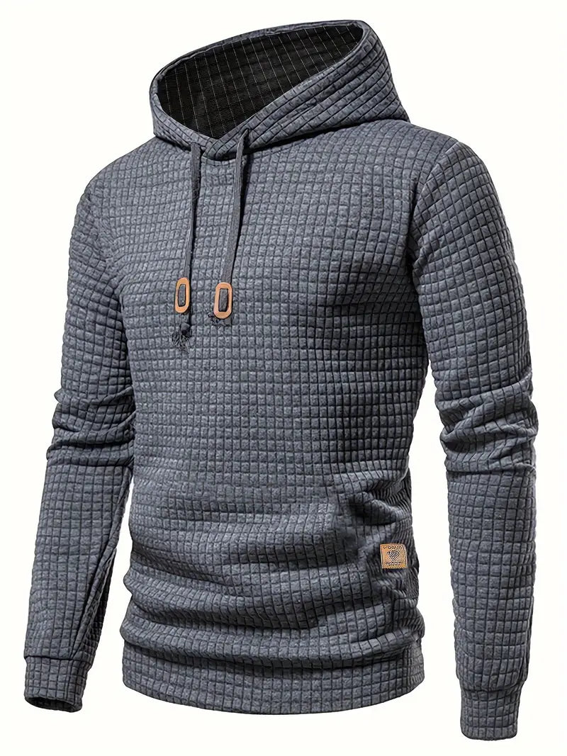 Herren Casual Pullover Sweatshirt mit Kapuze Streetwear für Frühling Herbst