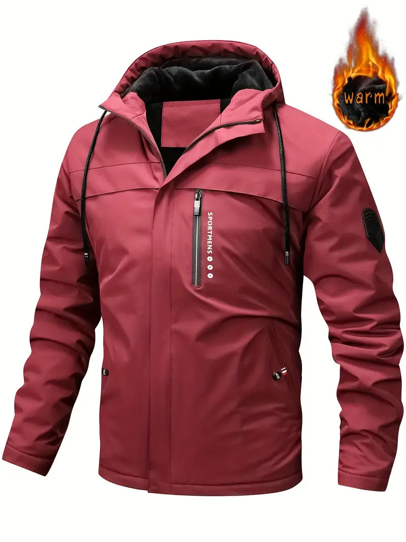 Luis - Herren Casual Winterjacke Mantel für Outdoor-Aktivitäten