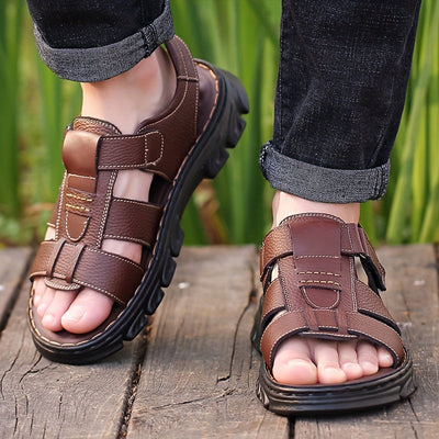 Bequeme Herren-Sandalen in Übergröße – Atmungsaktiv, rutschfest & strapazierfähig