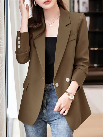 Eleganter Damen Blazer, Hochwertiges Koreanisches Design