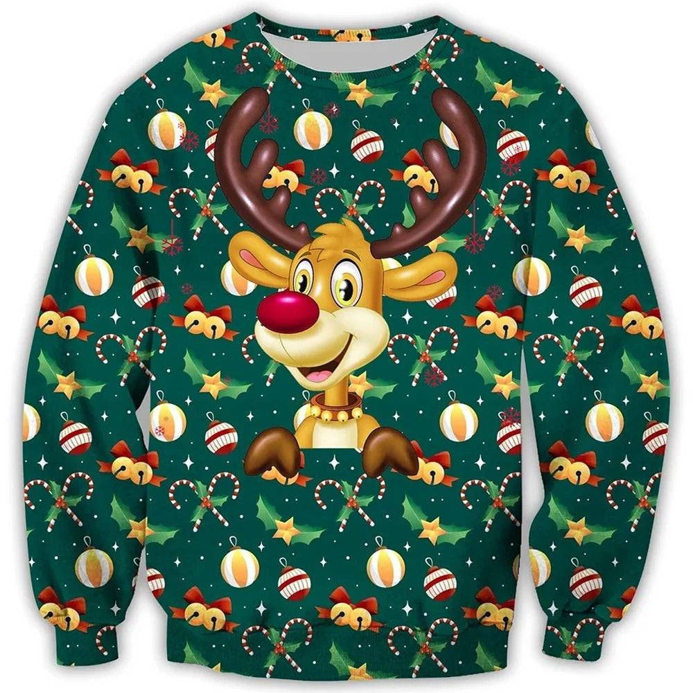 Mateo - Weihnachten O-Ausschnitt Pullover