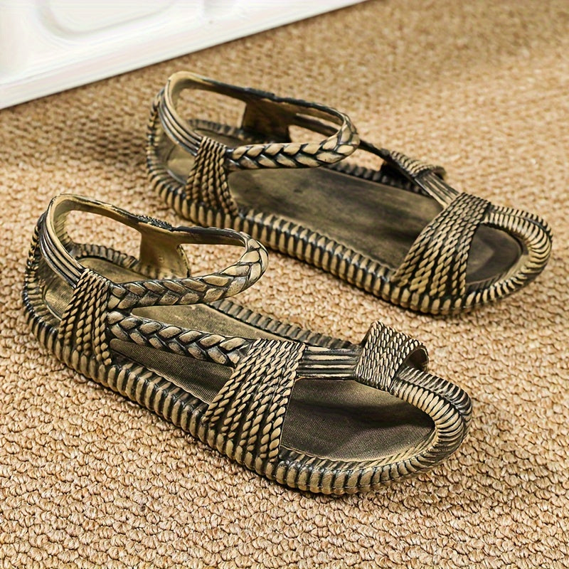 Vintage-inspirierte Sandalen – Langlebig, Rutschfest & Bequem