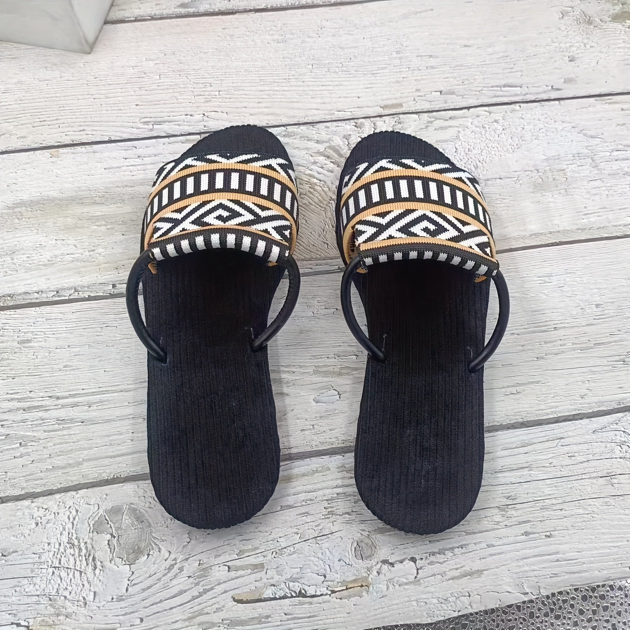 Atmungsaktive Sommer-Slipper für Damen, Leichte Woven Slide Sandalen