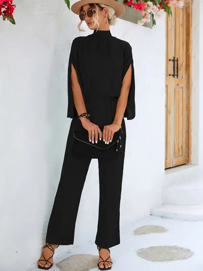 Stylischer Long Length Jumpsuit mit hoher Taille