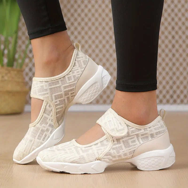 Bequeme atmungsaktive Mesh-Tanzschuhe für Frauen