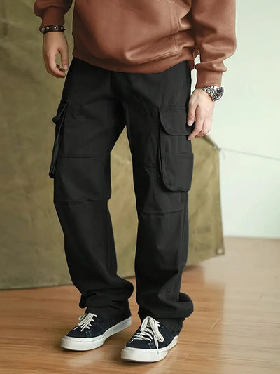 Herren - Tactical Cargo-Hose aus Polyester mit mehreren Taschen