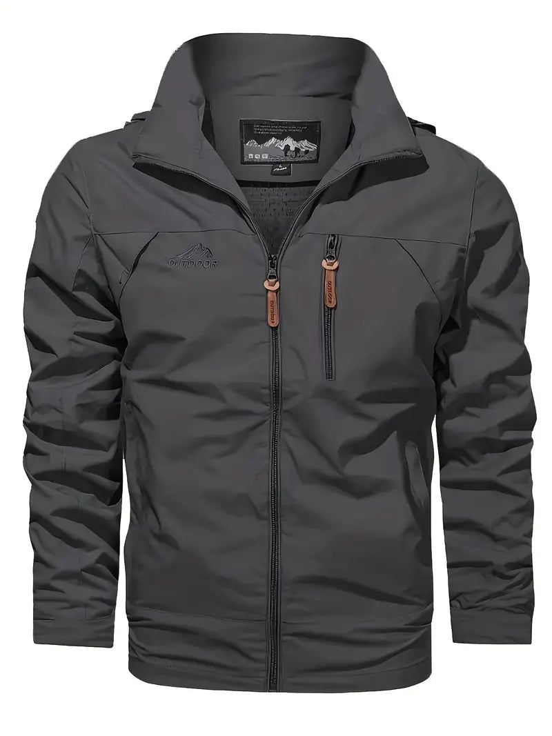 Wasserdichte & winddichte Kapuzenjacke - Casual Nylon Outdoor