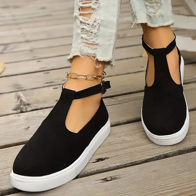 Damen Slip-On Loafers – Bequeme Sommer-Schuhe mit dicker Sohle