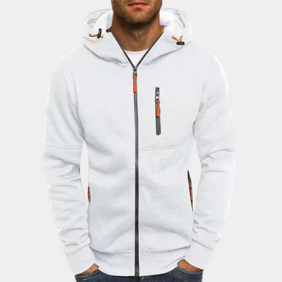 JACKS - Herren Sweatshirt mit Kapuze und Reißverschluss