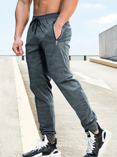 Herren Casual Taille Kordelzug Jogger