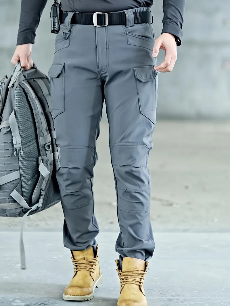 Herren - Winter Cargo-Hose aus Baumwolle und Polyester mit Taschen