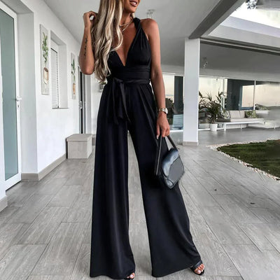 Vicita - Sommerlicher Jumpsuit Mit Weiter Hose