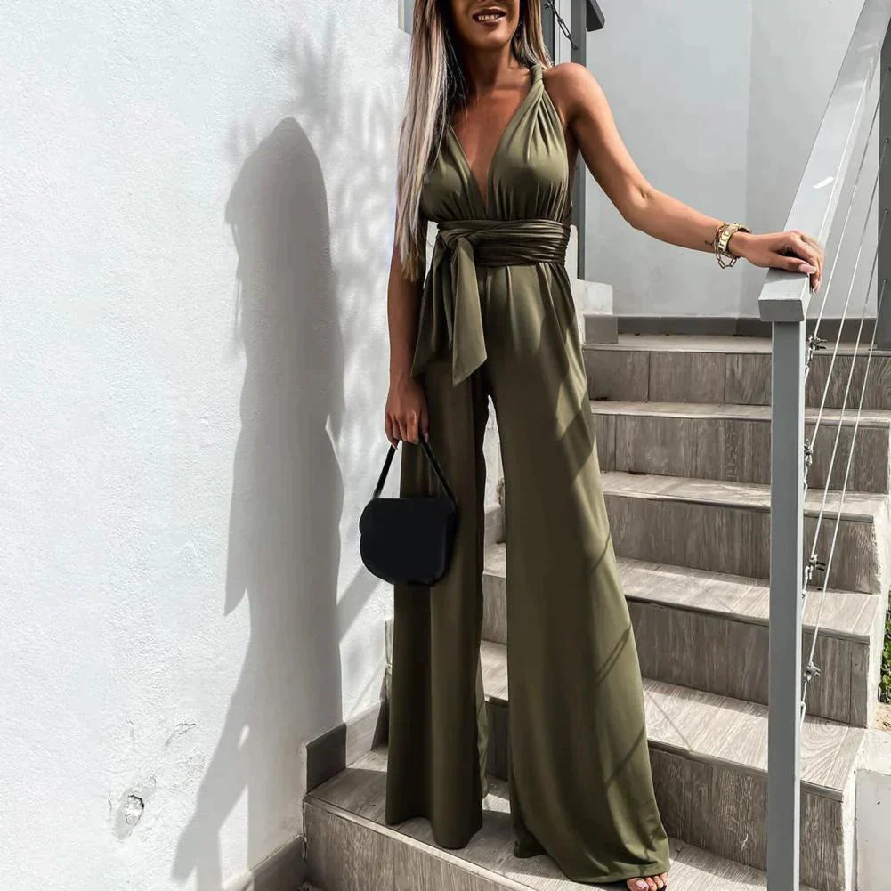 Vicita - Sommerlicher Jumpsuit Mit Weiter Hose