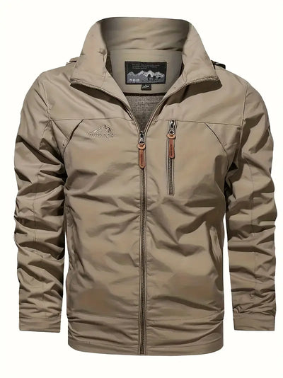 Wasserdichte & winddichte Kapuzenjacke - Casual Nylon Outdoor