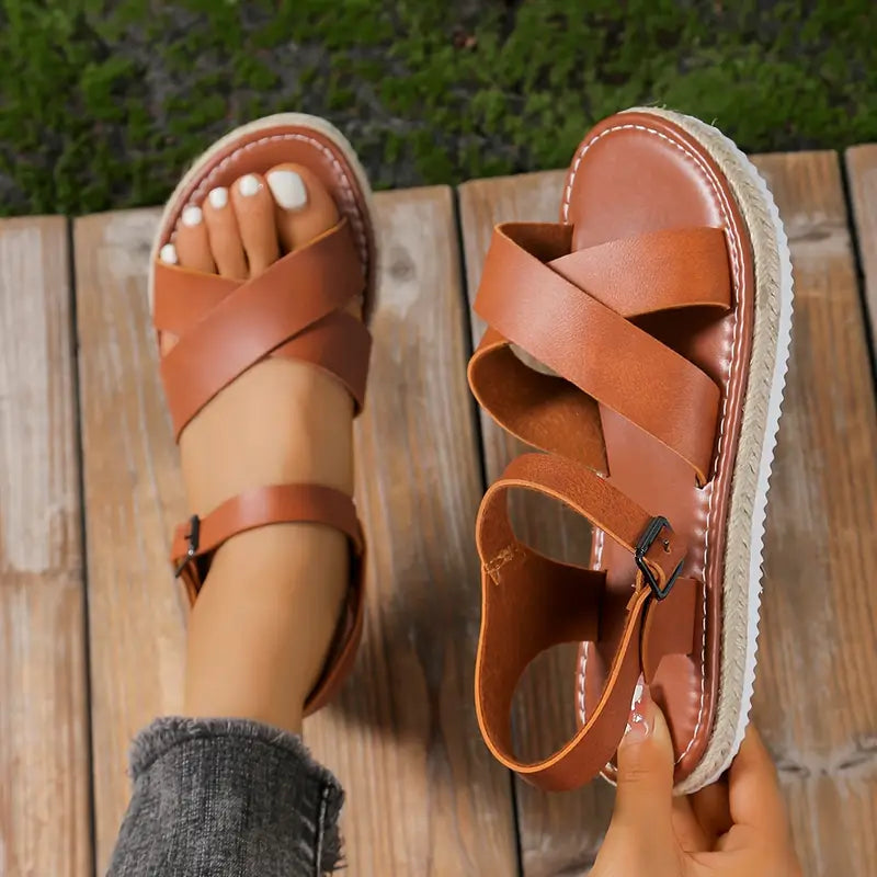 Espadrille-Sandalen für Frauen